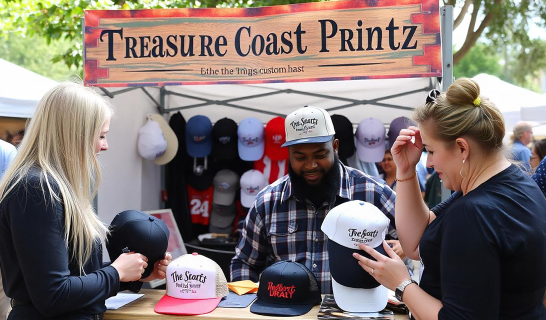 Why Choose Treasure Coast Printz for Custom Hats?