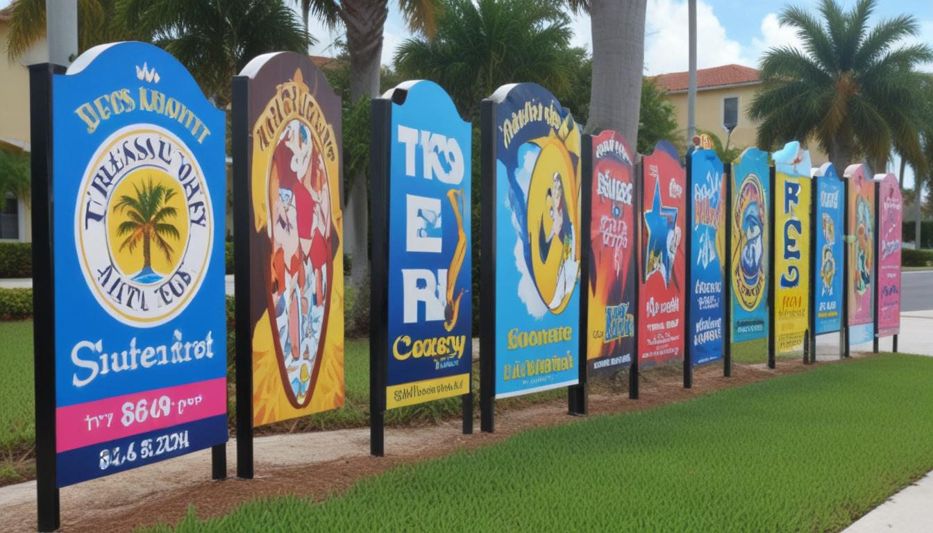 Get Noticed with Custom Signs from Treasure Coast Printz